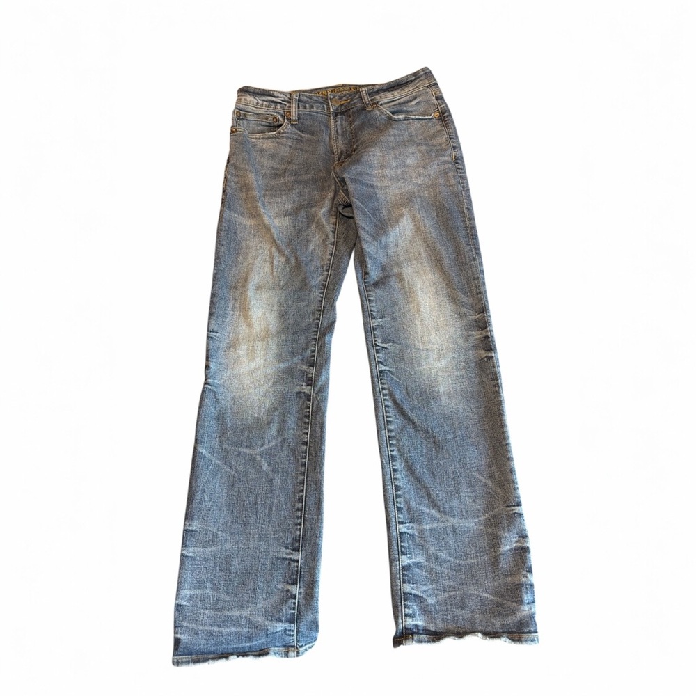 American Eagle Extreme Flex 4 Jeans 32x32 Straight Stretch Faded Wash